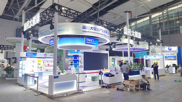 展廳設計裝修公司展覽展臺搭建現場